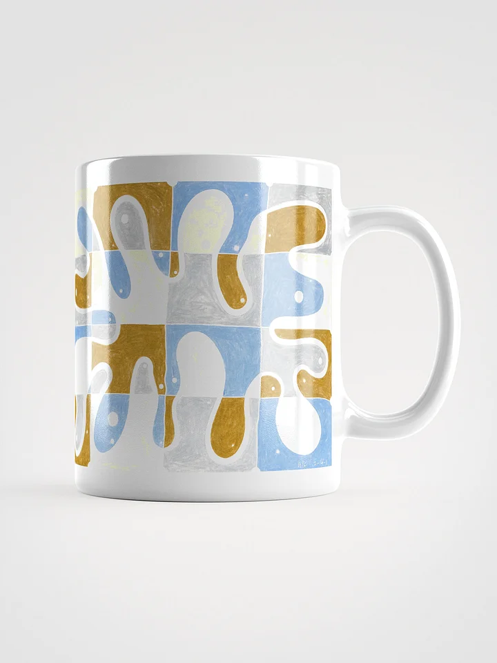 Cartoon Curiosity White Glossy Mug product image (2)