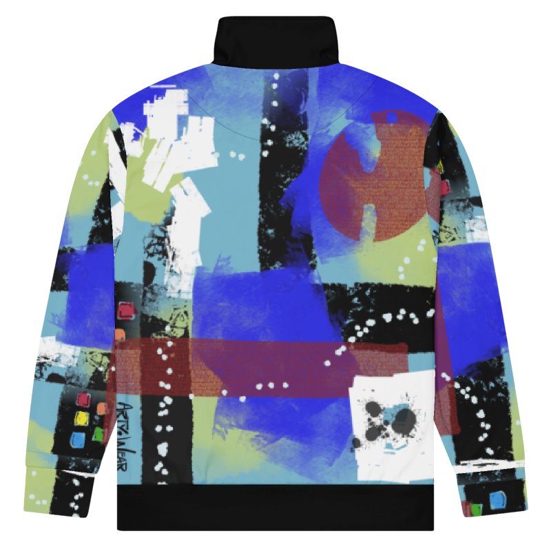 AbstractWear 'Broad Avenue' Unisex Recycled Track Jacket product image (3)