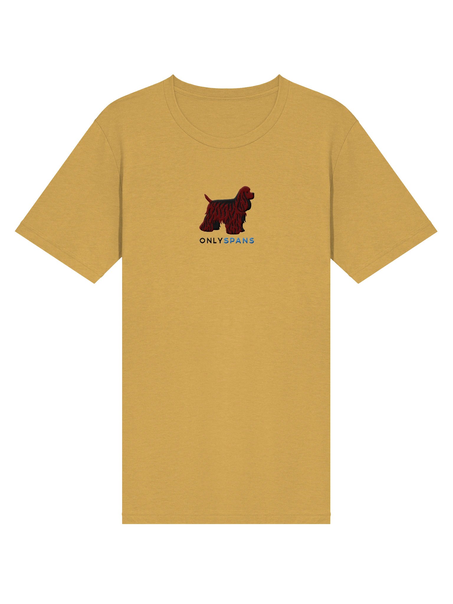 Only Spans T-Shirt(Embroidered) of an American Cocker Spaniel(Liver) product image (51)