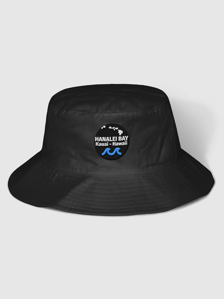 Hanalei Bay Kauai - White Logo - Flexfit Bucket Hat product image (4)