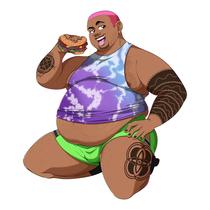 Burger Boy Sticker product image (1)