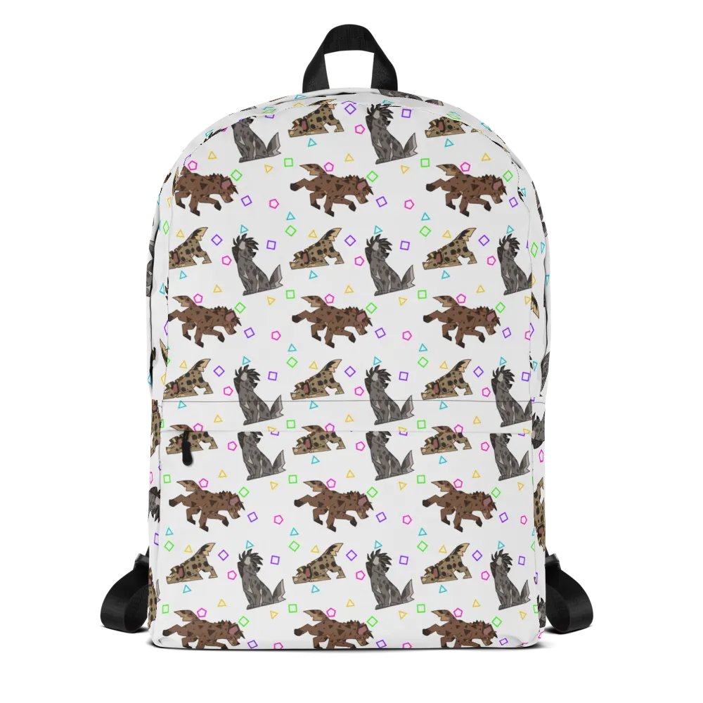Hyena Shapes Backpack product image (11)