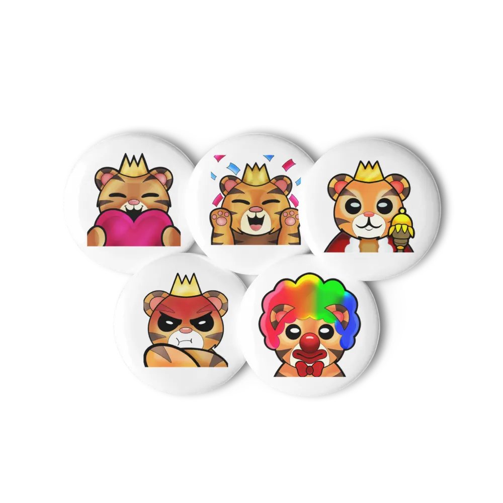 TheMafiaQueen Royal Pin Button Set product image (6)