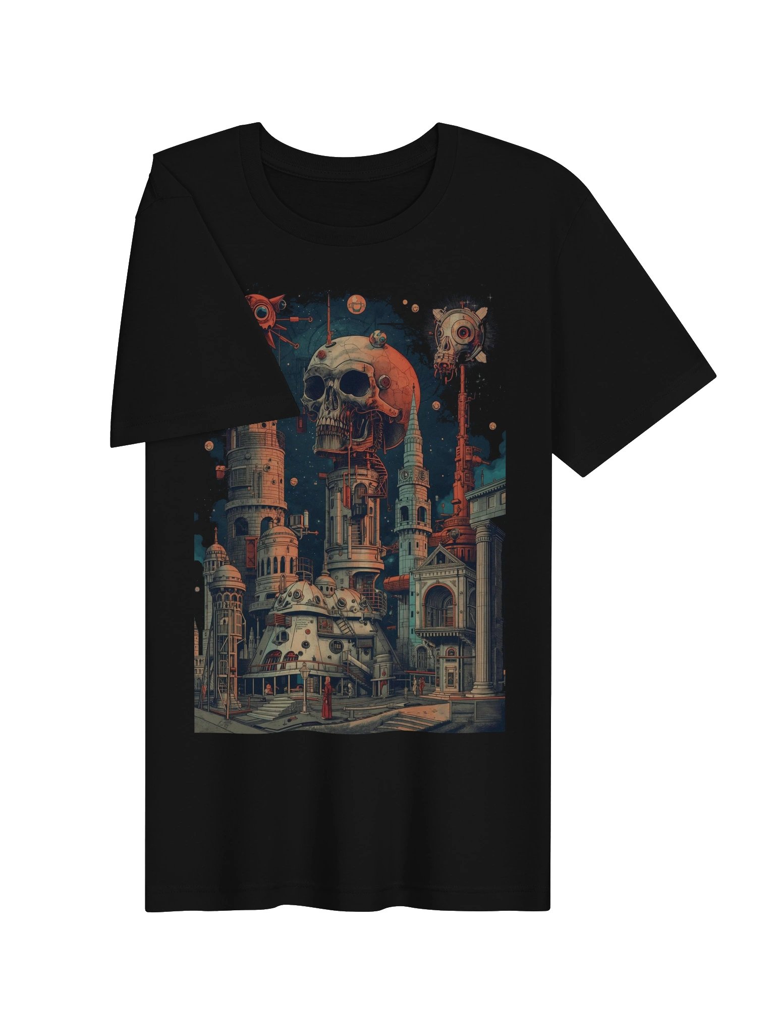 Surreal Cityscape Dream Lightweight T-Shirt product image (6)