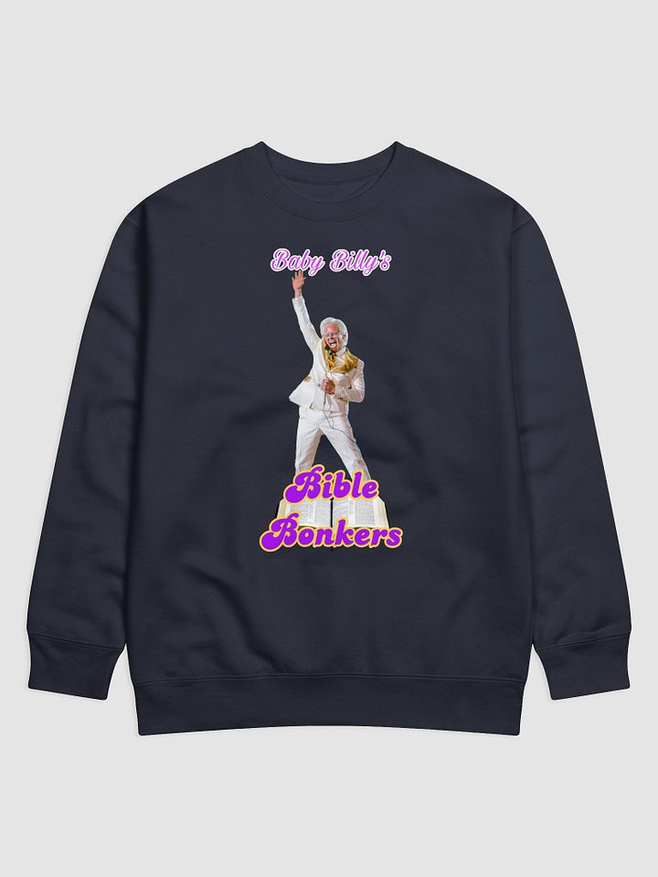 Baby Billy's bible bonkers inspired sweater product image (1)