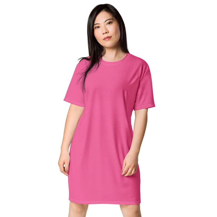 Brilliant Rose T-Shirt Dress product image (1)