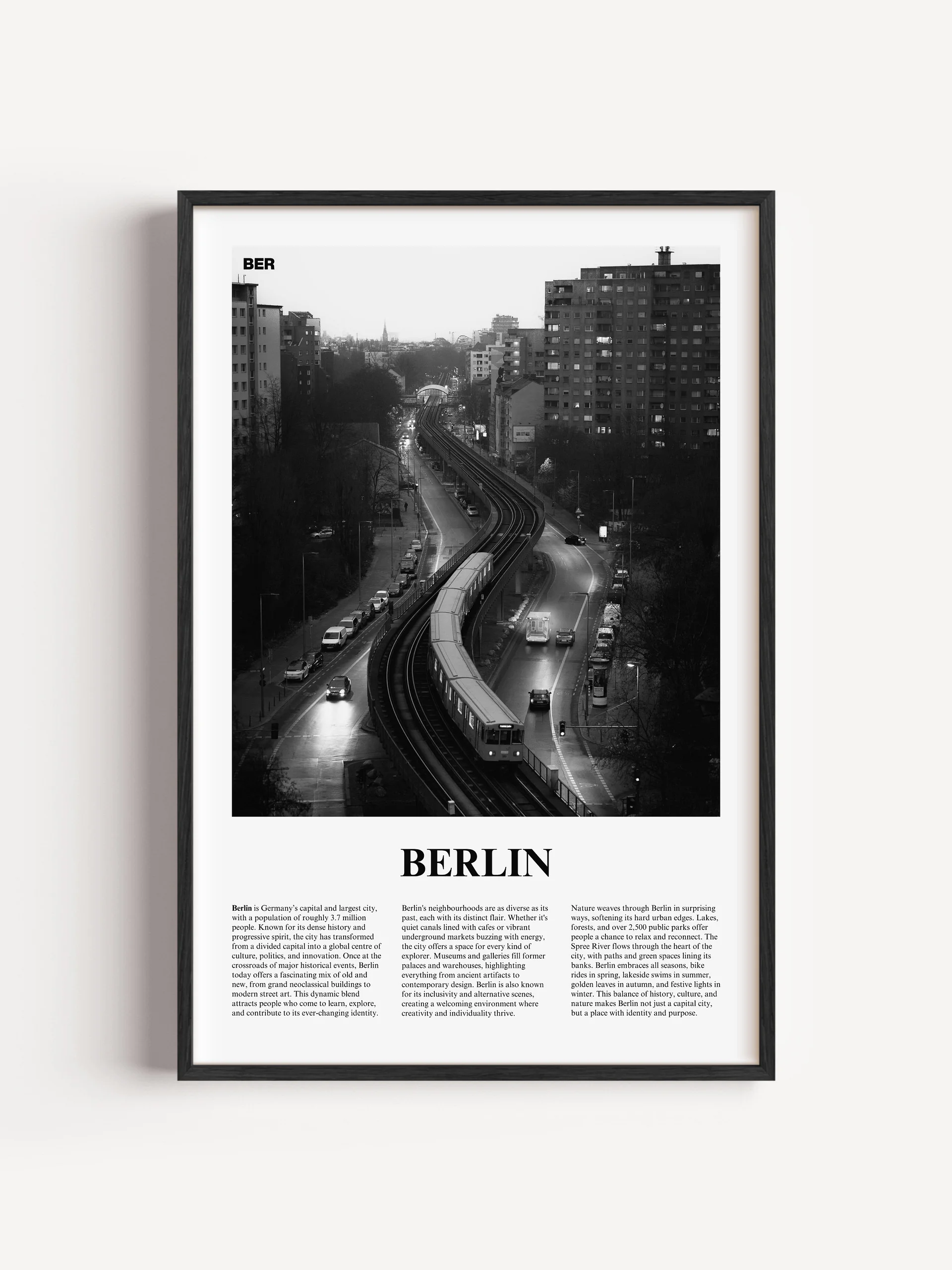 Berlin 05 Newspaper Poster product image (1)
