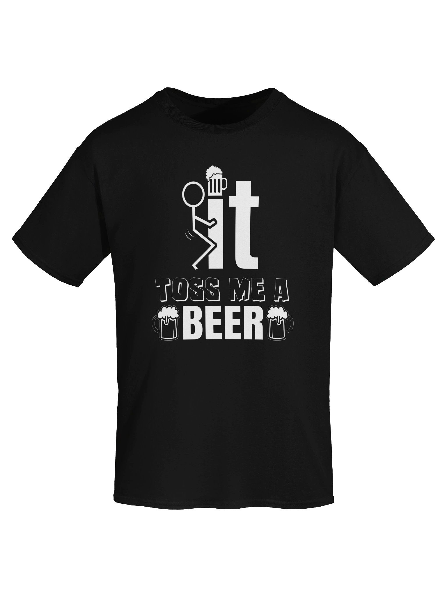 Toss Me a Beer Shirt – Funny Beer Drinking T-Shirt product image (5)