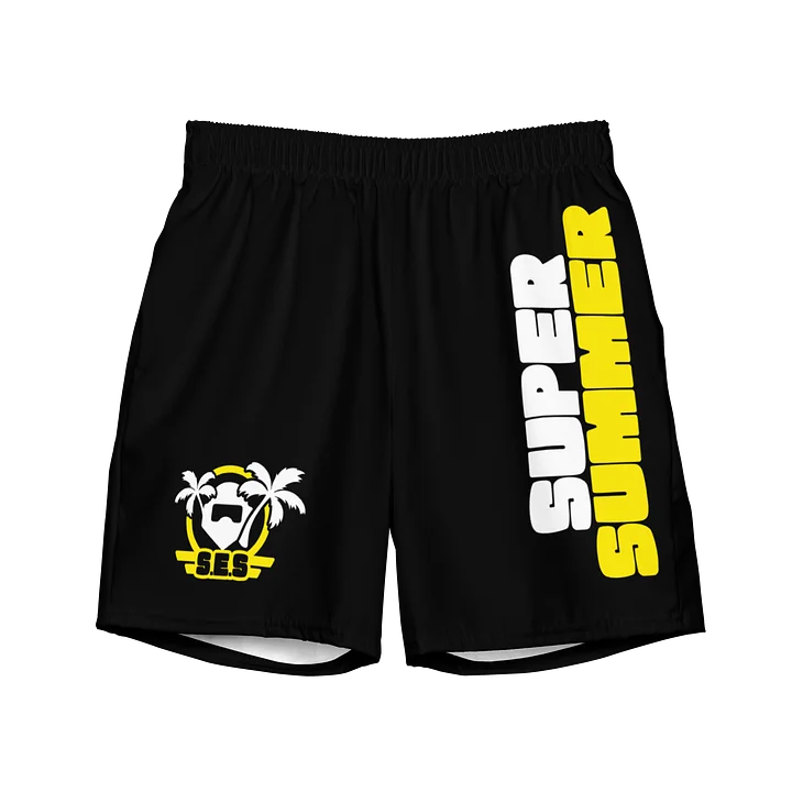 S.E.S Super Summer 26 - Yellow Logo Swimming Trunks product image (1)