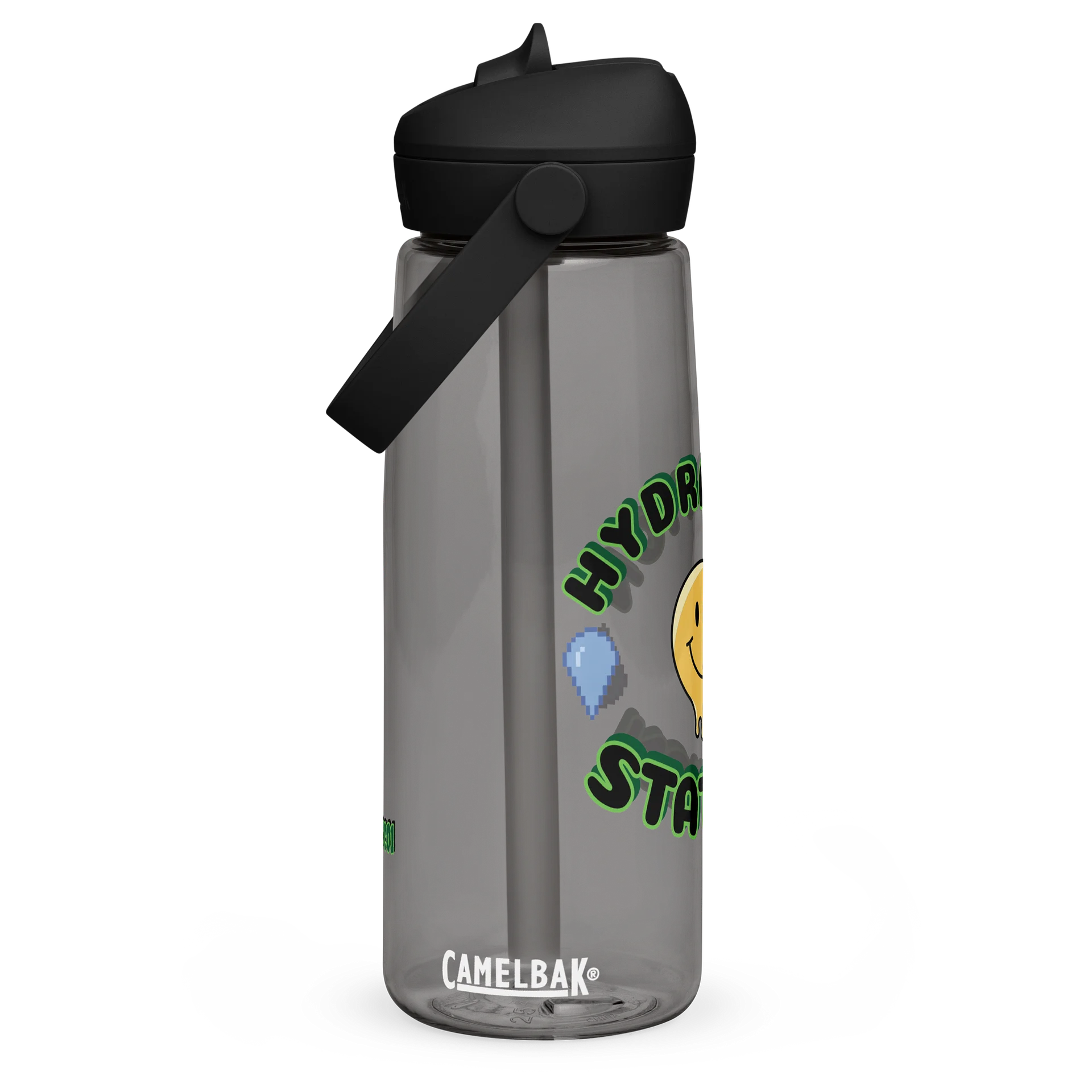 Thrive® Flip Straw: Hydration Station Edition (Black) product image (4)