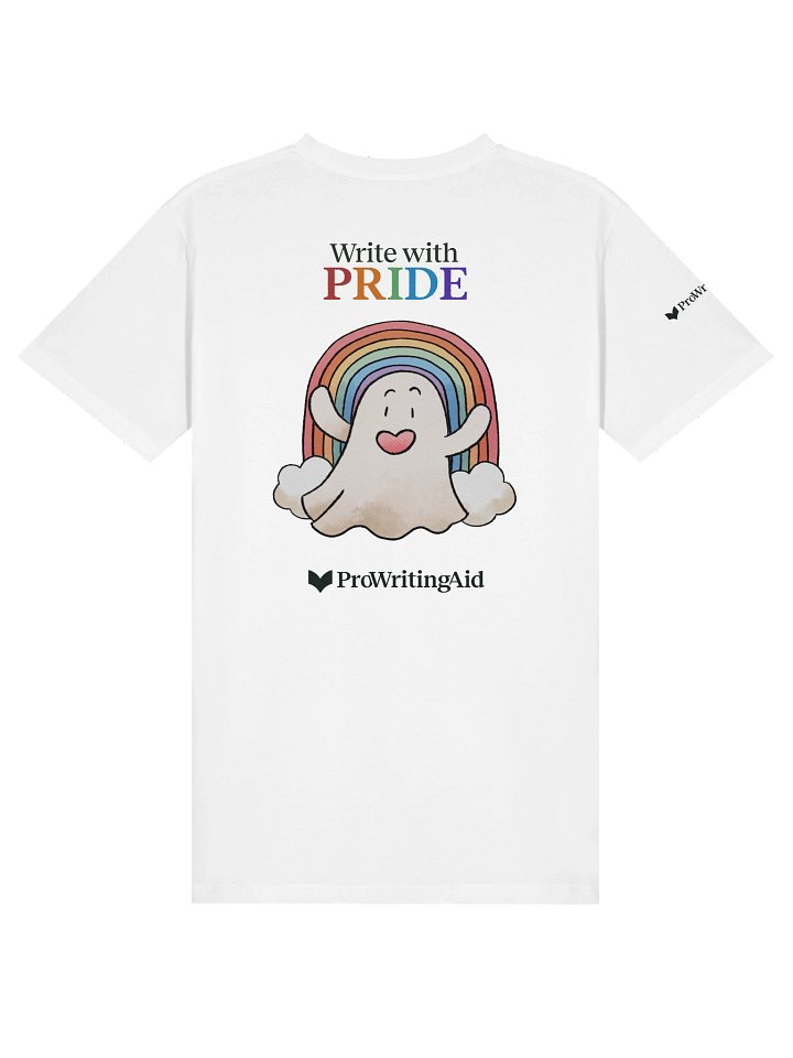 Limited edition Write With Pride tee - White product image (2)