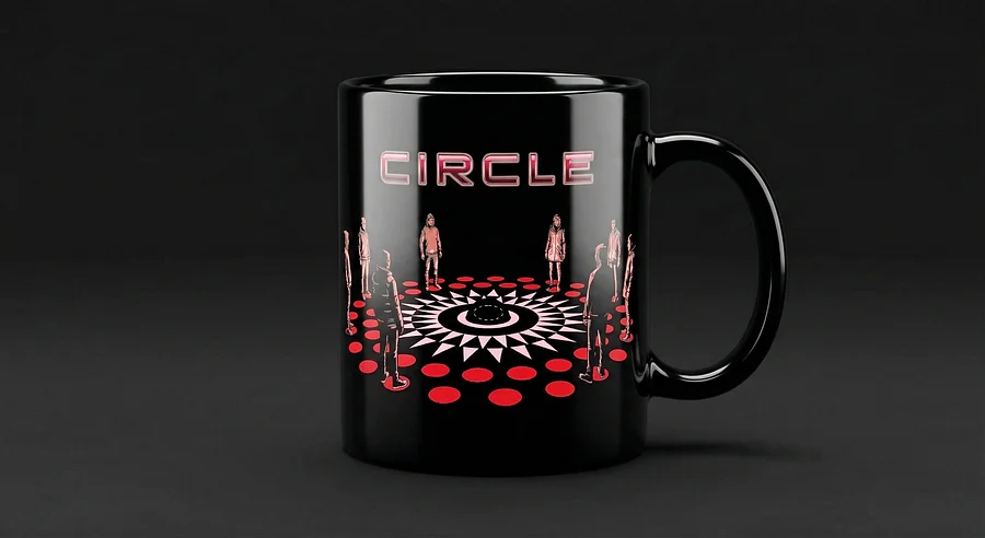 CIRCLE: "Where are we?" Coffee Mug product image (7)
