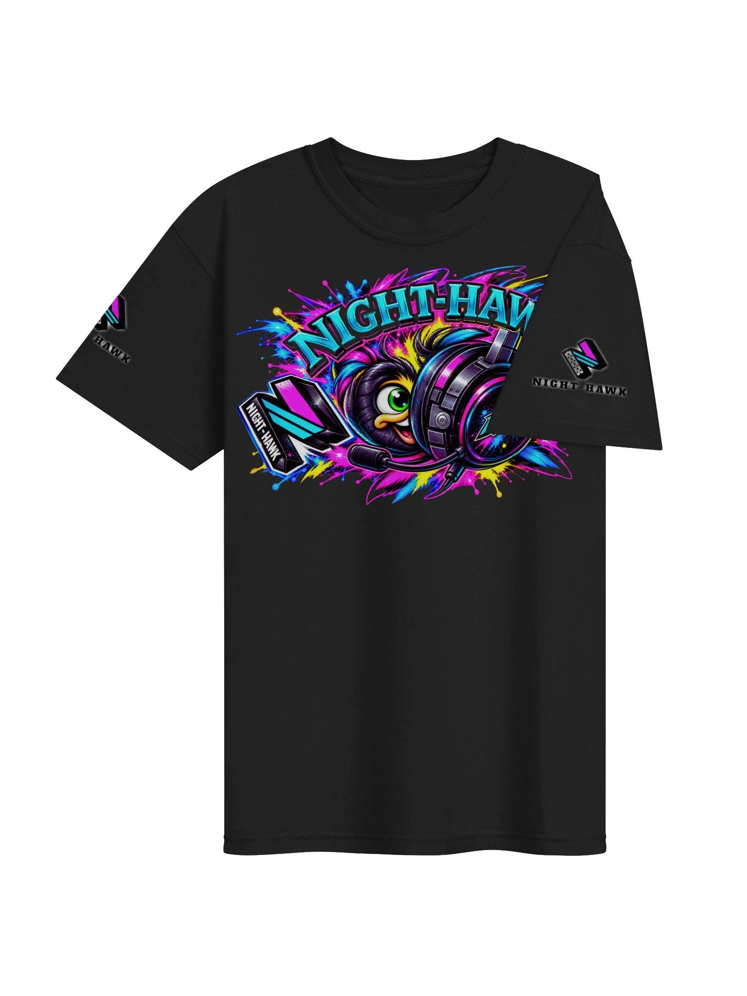 Night-Hawk Gamer Logo Tee product image (4)