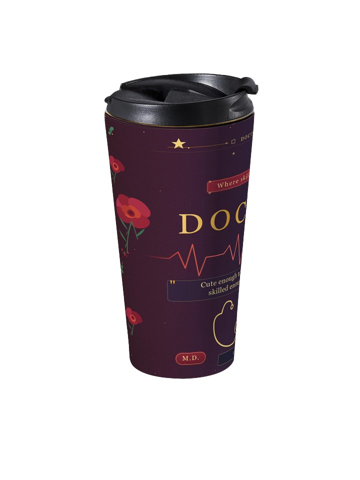 Doctor Travel Coffee Mug 15oz – Personalized Medical Stainless Steel Gift product image (2)