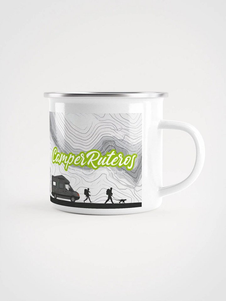 Taza Metálica CamperRuteros – Aventuras Camper product image (1)