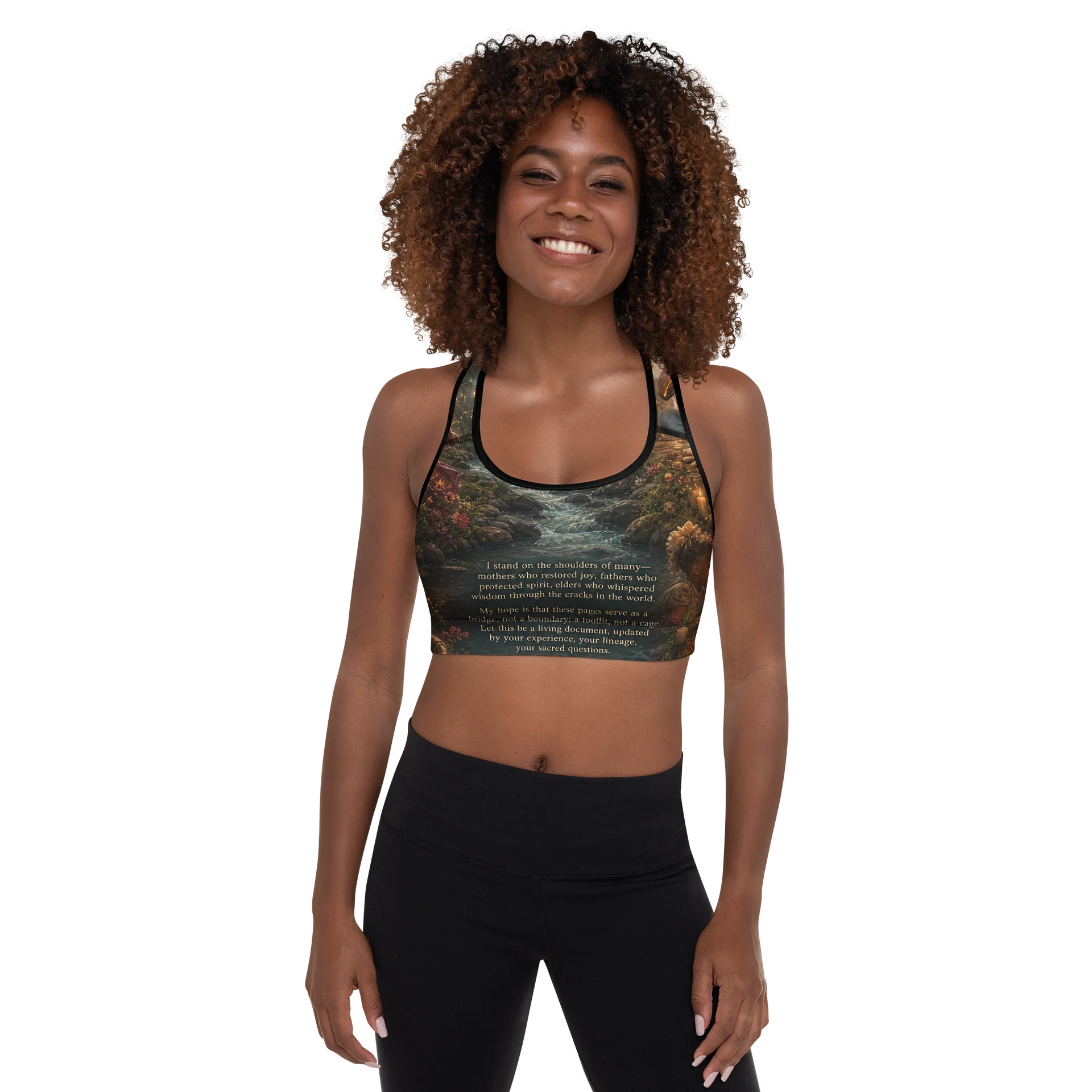 Ancestral Flow Padded Sports Bra product image (4)