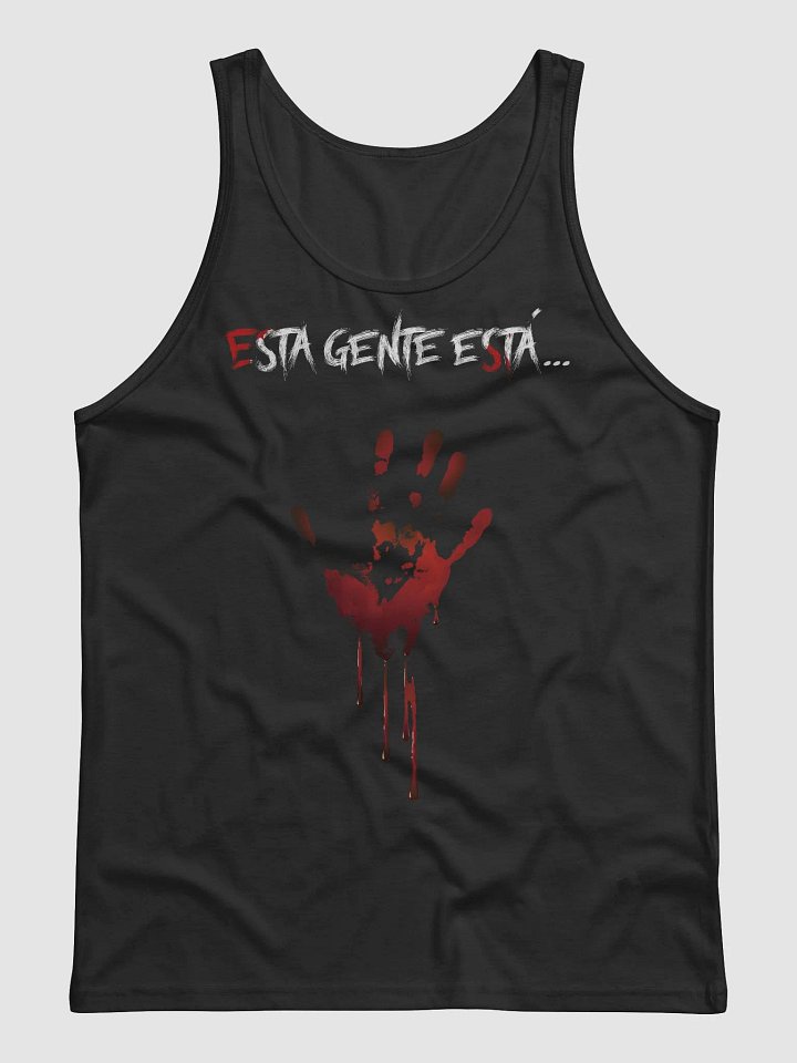 Muerta! jersey tank black | Unisex product image (1)