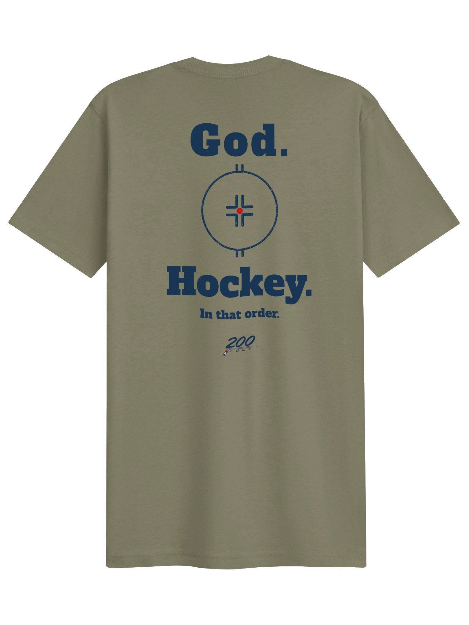 God. Hockey. Tee product image (1)