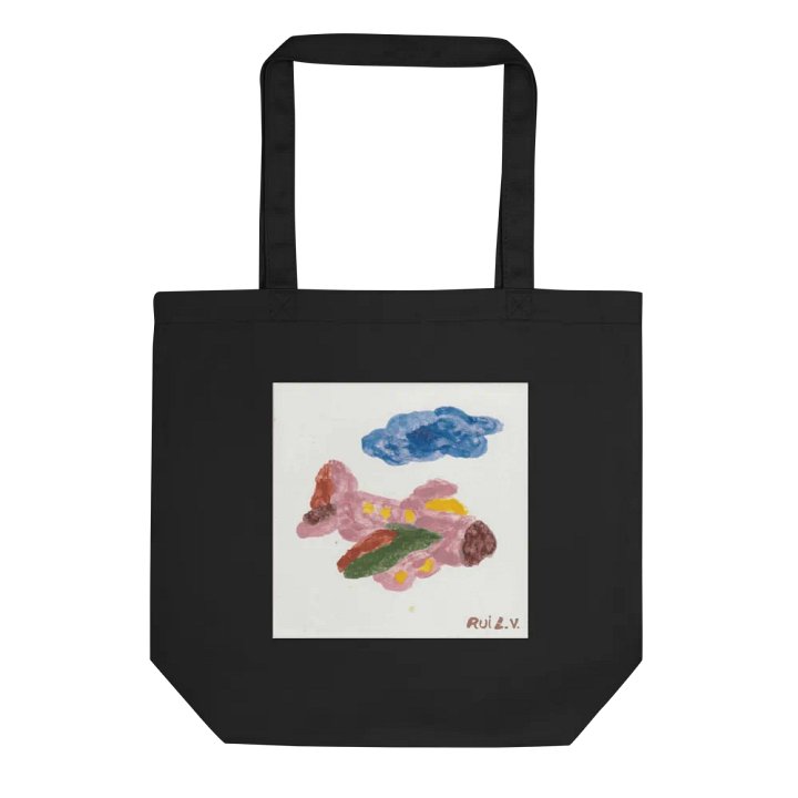 Kid Airplane (Econscious Eco-Friendly Tote Bag) product image (1)