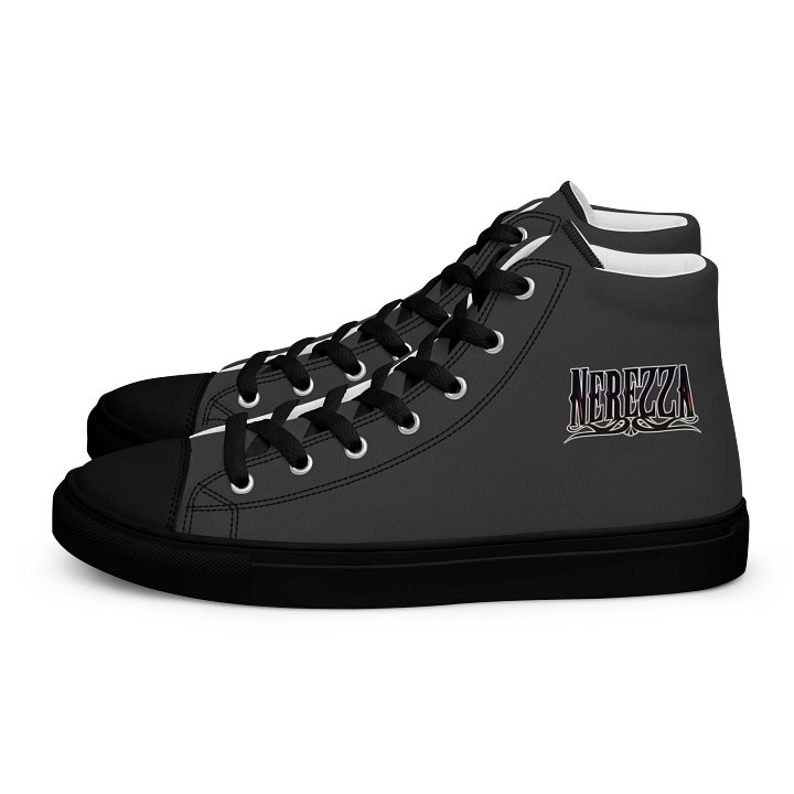 Nerezza Logo Hi-Tops Gray product image (1)