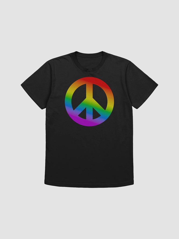 Peace Rainbow / Fitted Tee product image (1)