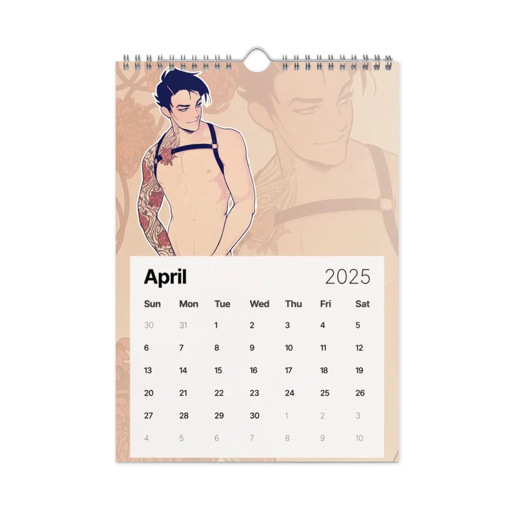 2025 Familiar Pinup Wall Calendar product image (3)