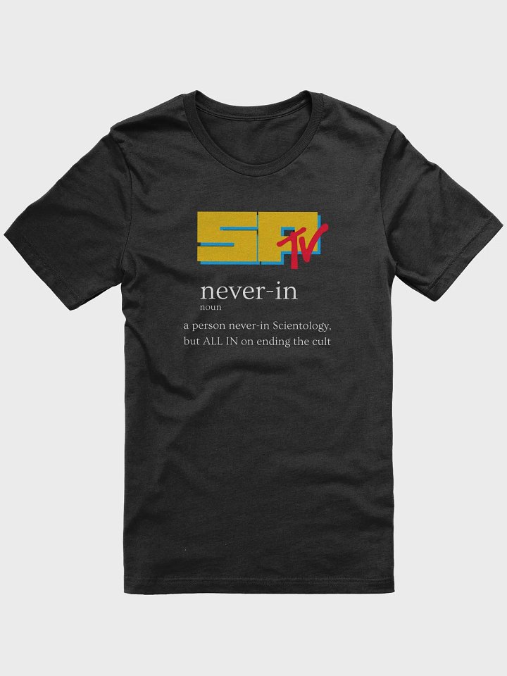 SPTV never-in T-shirt Women's Black product image (1)
