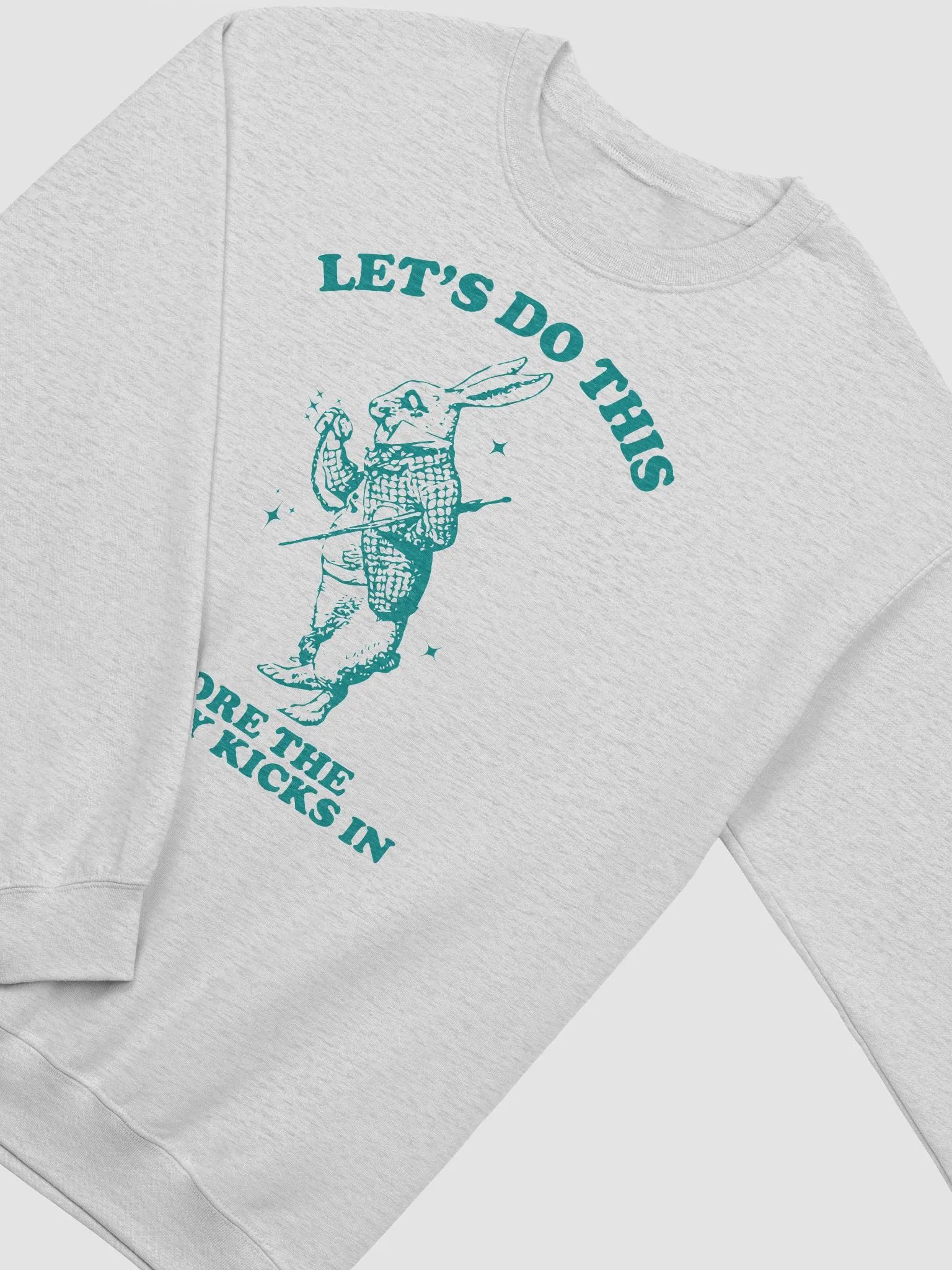 Lets do this before the anxiety kicks in Crewneck product image (3)