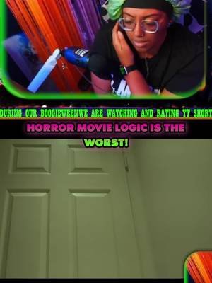 Why Do Horror Movie Characters Do This?! I honestly am the black person who had to talk to SOME horror movies 😂🤣😭 Make sure you follow SheisSpooky aka @sheisboogiettv during this Boogieween. 31 days of all spooky, funny, creative, and lastly, Boogie-fied. #sheisboogie #Boogieween #31daysofhalloween #horror #reaction