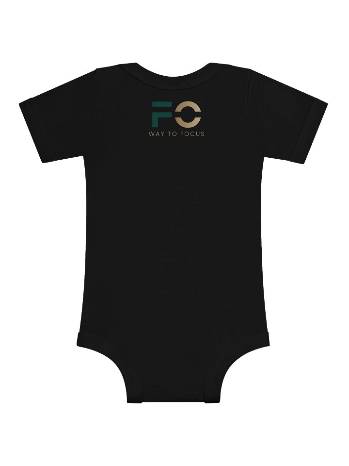 FOCUS Baby One Piece — Black product image (2)