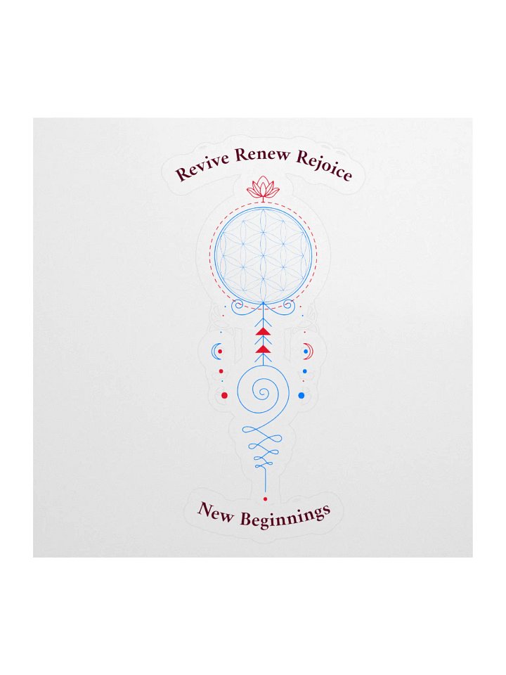 Geometric Harmony Kiss-Cut Stickers product image (1)