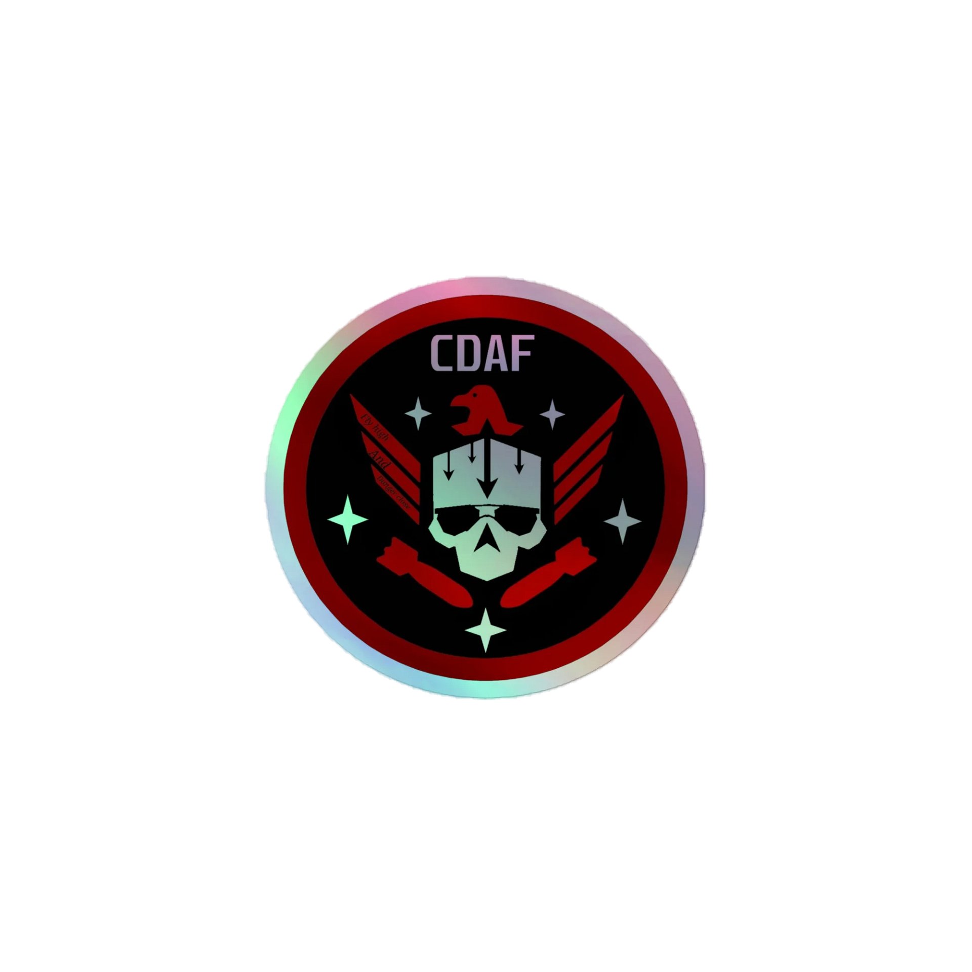 CDAF Holographic Sticker product image (1)