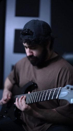 fun lil riff #metal #8string #guitar