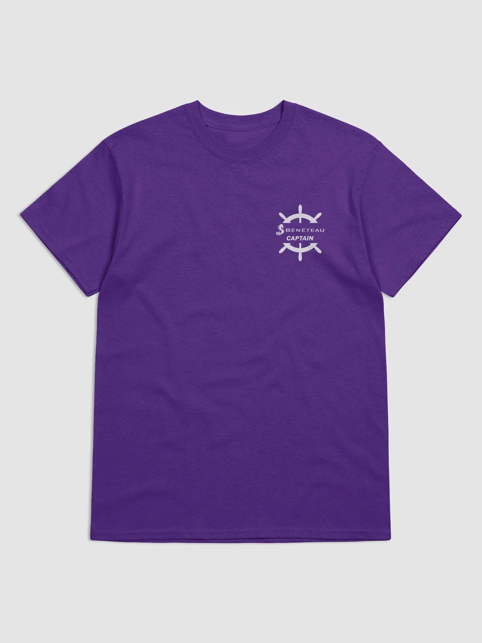 Beneteau Captain - T-Shirt - Dark Shirt w/White Logo product image (3)