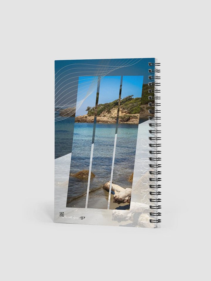 GeoGraphik Notebook – Porqurolle – A5 Format product image (2)