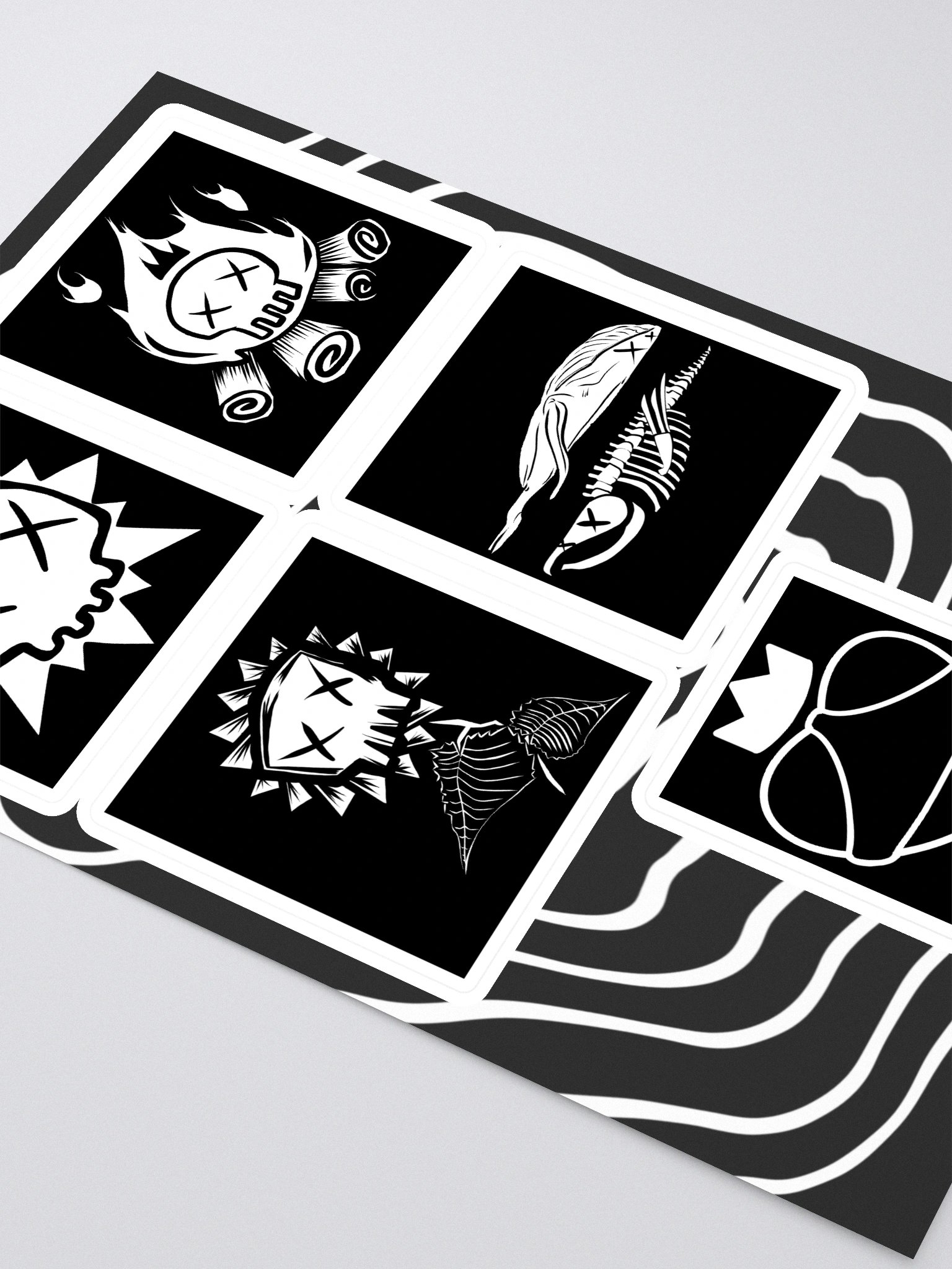 DEATH BY SUMMER XX STICKER PACK product image (2)