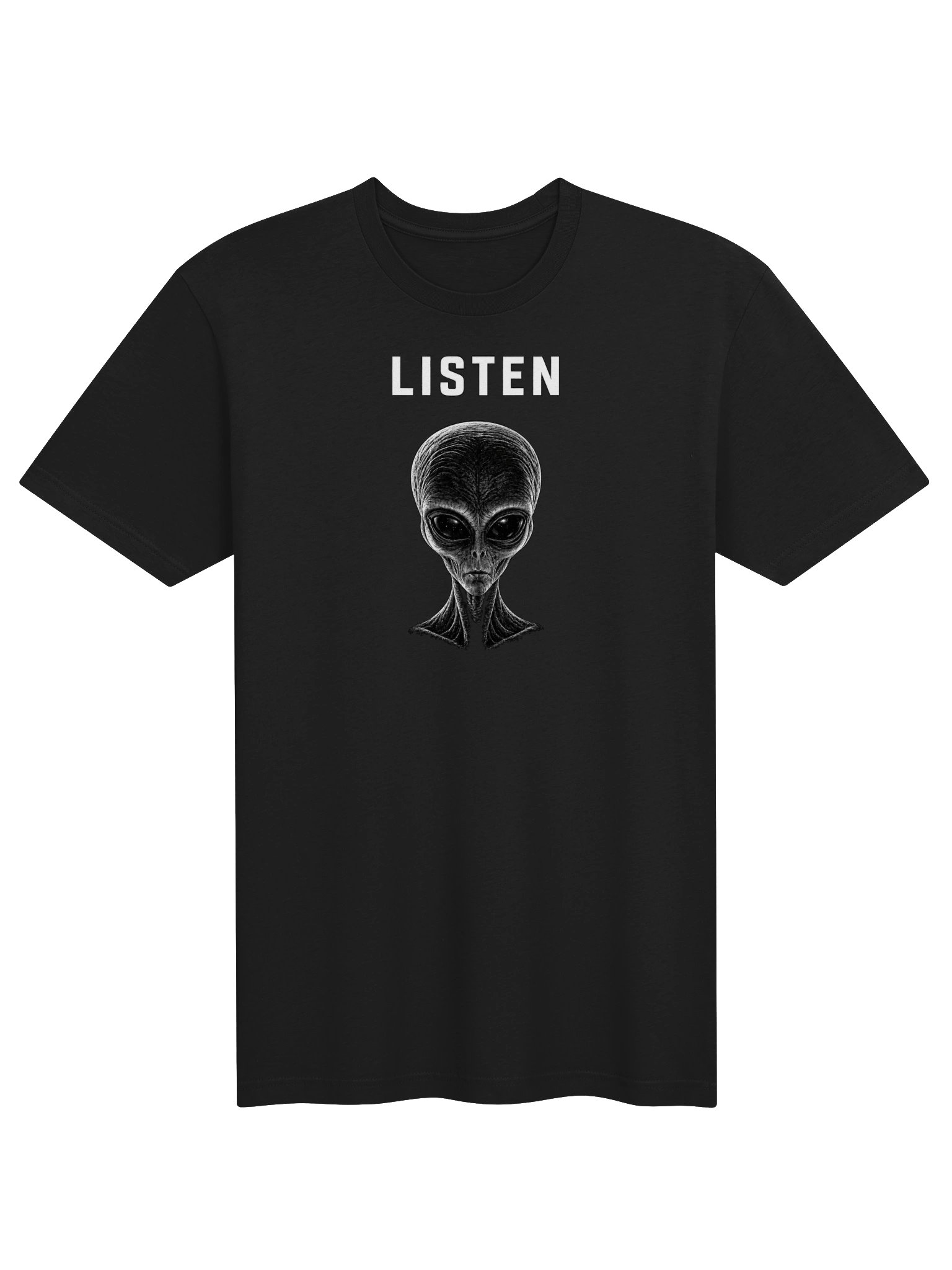 LISTEN Alien - Next Level Supersoft Tee product image (1)