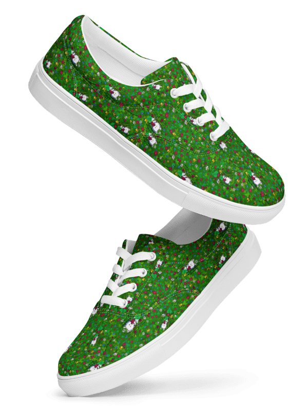 Westie Dog Garden Helper Canvas Sneakers product image (1)