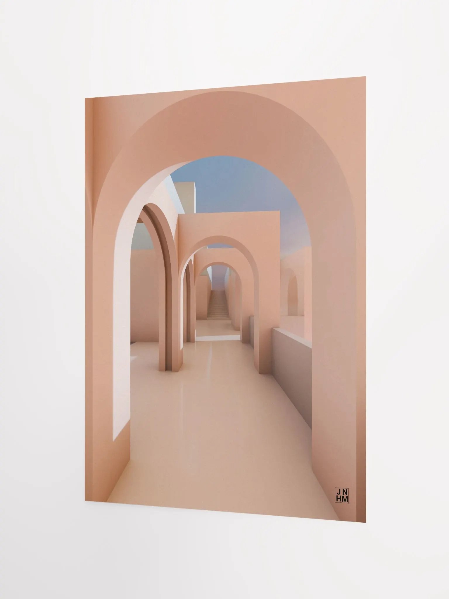 Architectural Landscape - Sand Palace 04 12"x16" Frameless product image (2)