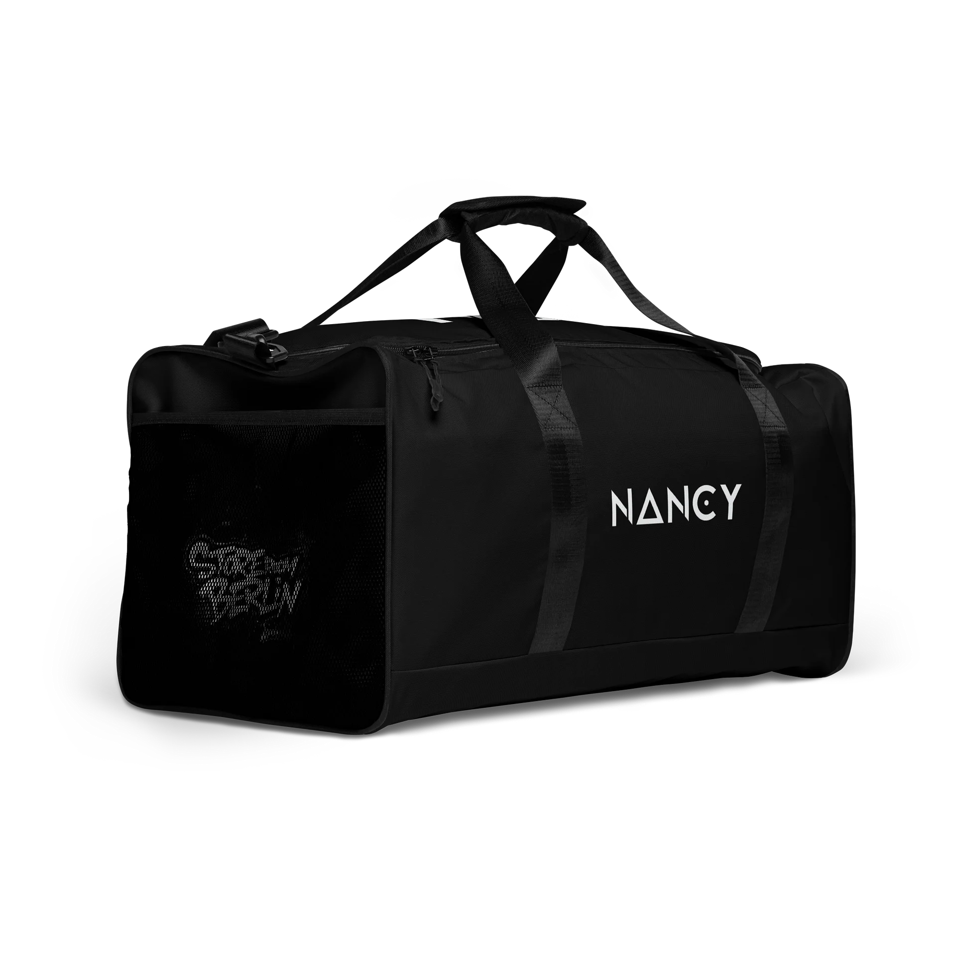NANCY Bold Typography Duffle Bag : Dj travel bagel for your next tour by @Nancy_dj_official ® product image (3)