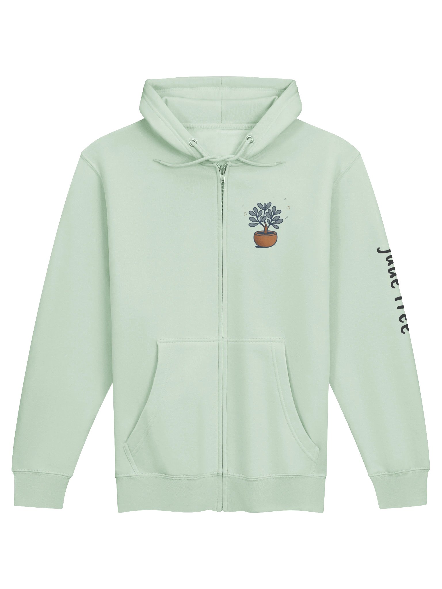 Lane Seven Premium Full Zip Hoodie Printed jade tree Logo (Front) & jade tree (Arm) product image (1)