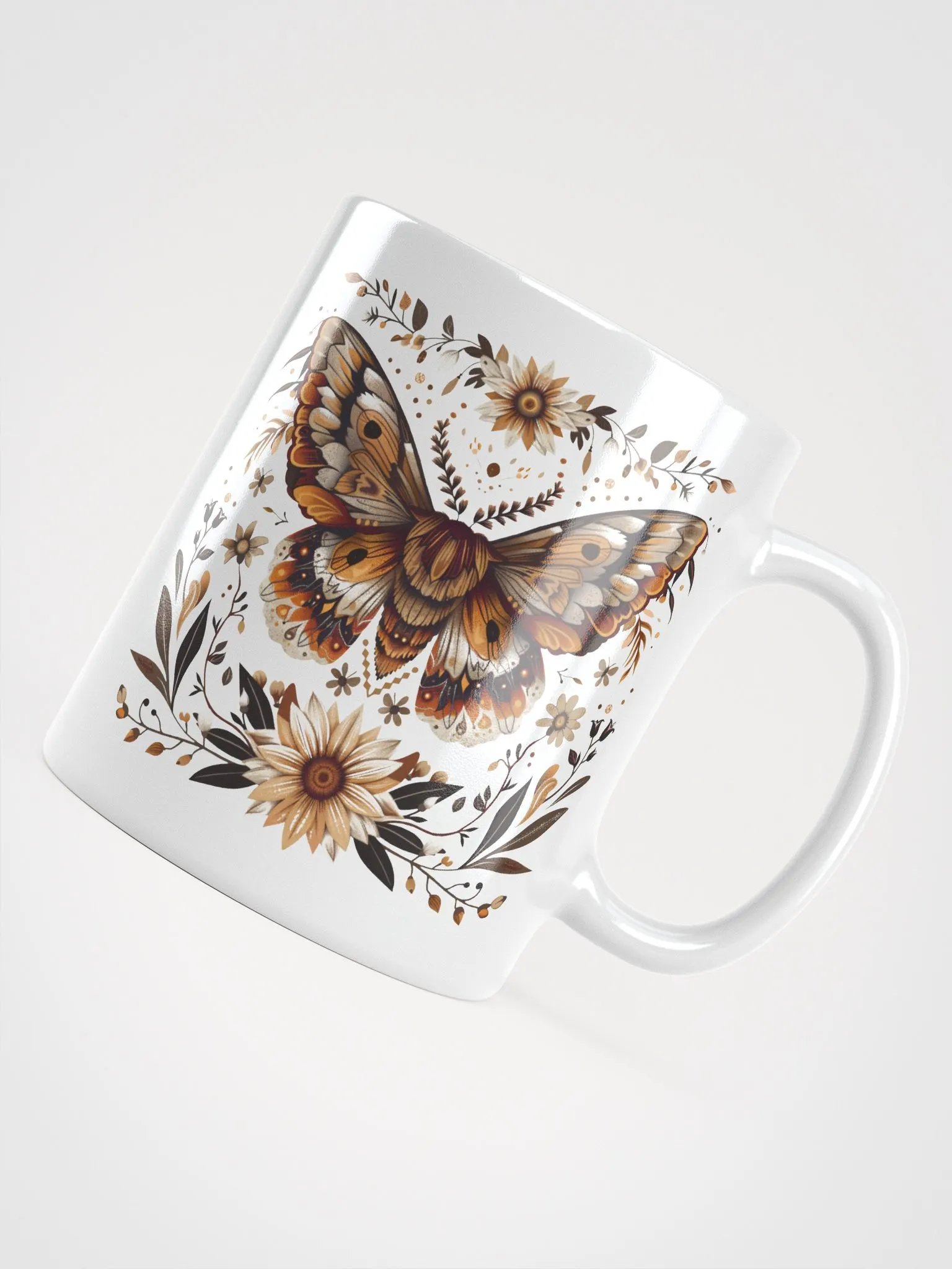 Mystical Moth Symphony Mug product image (4)