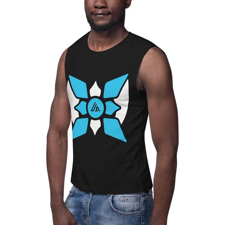 Cyber Blue Xepher Tank Top product image (2)