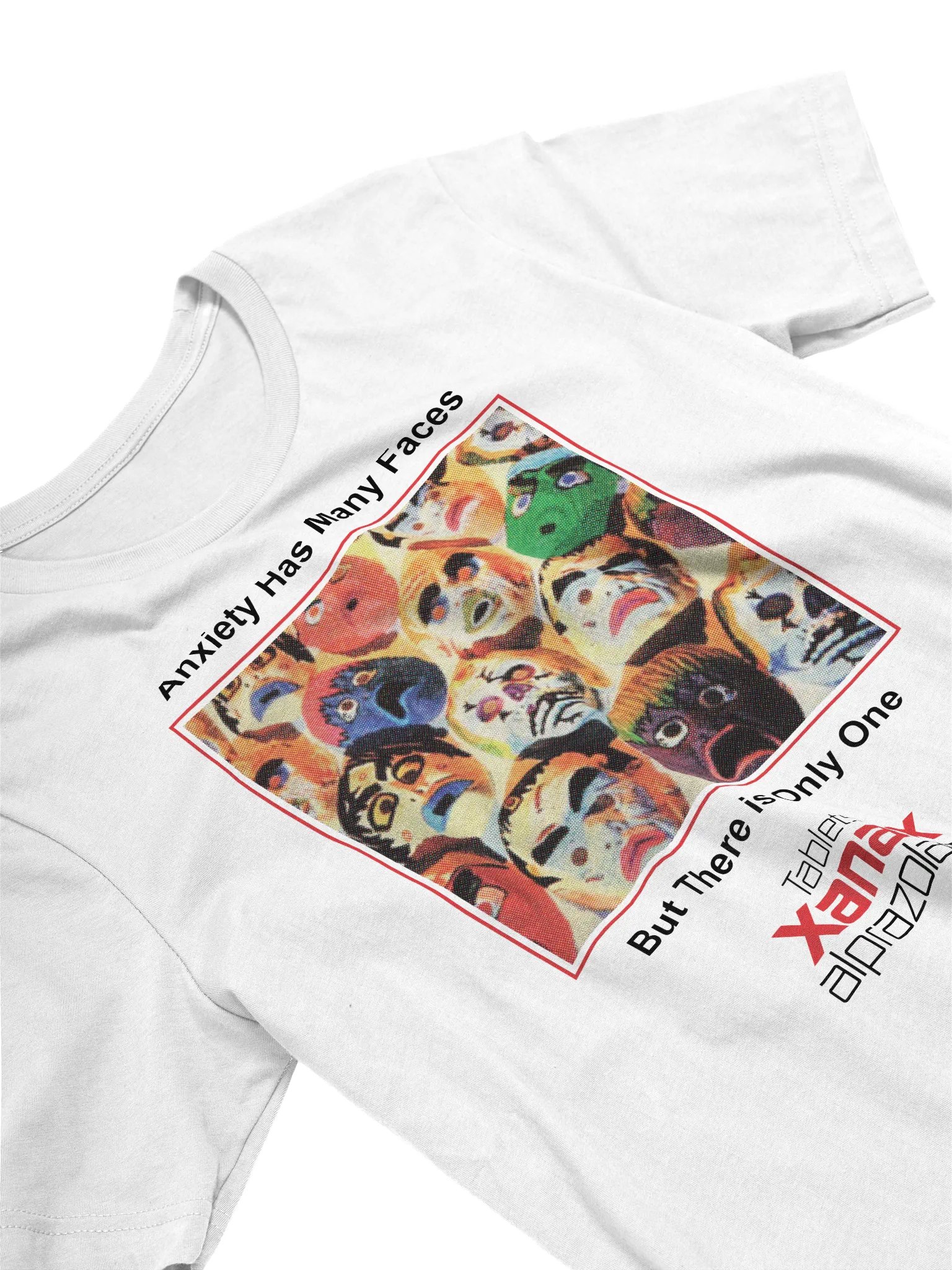 ANXIETY HAS MANY FACES TEE product image (1)
