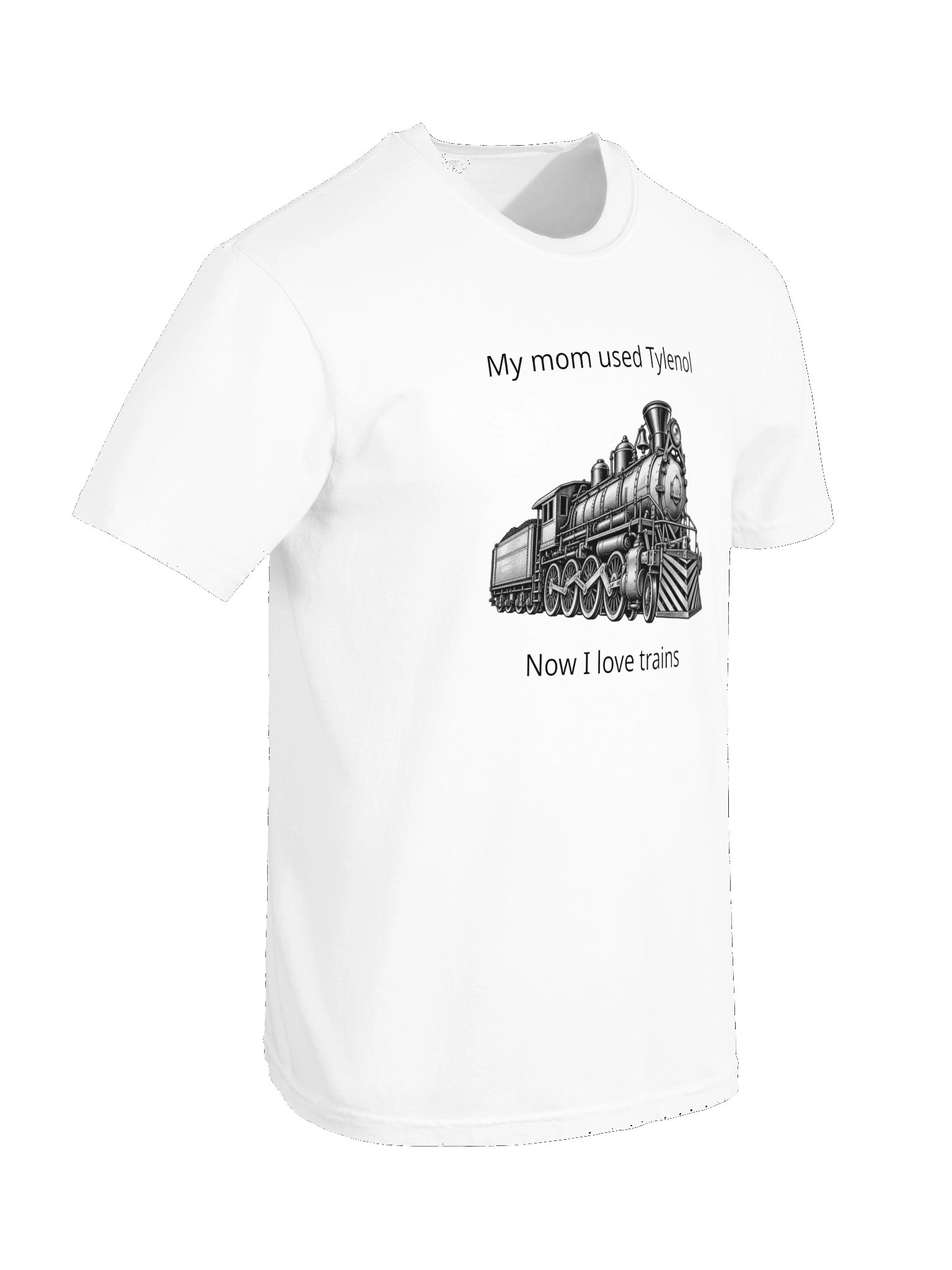 Adult Steam Locomotive T-Shirt product image (10)