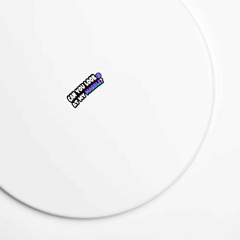 CAN YOU LOOK AT MY MARBLE? MAGNET product image (7)