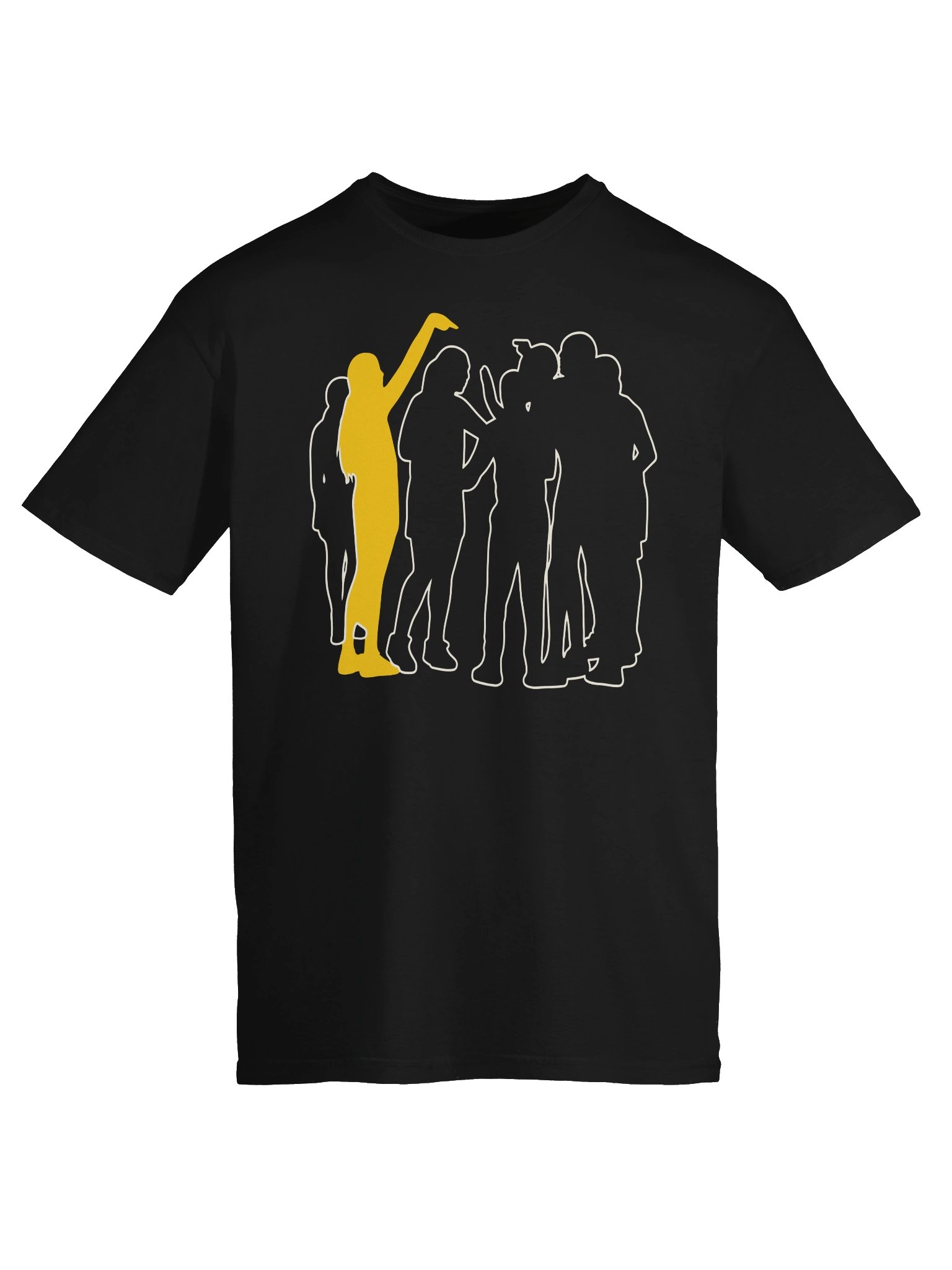 Sophie Pointing Meme Funny Black T-Shirt product image (5)