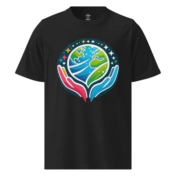 Cosmic Embrace Earth T-shirt product image (1)
