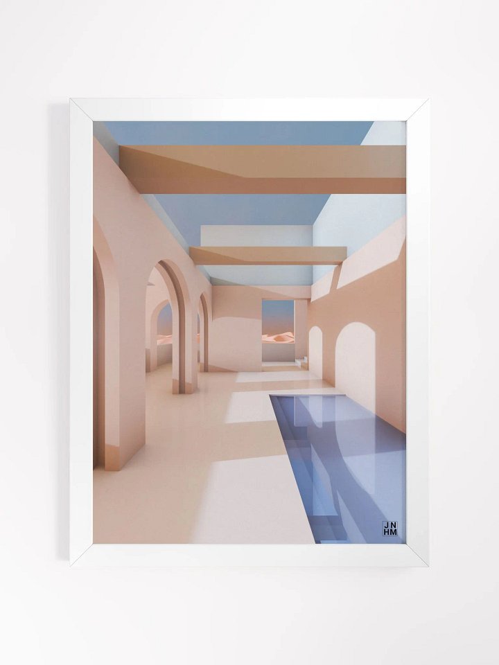 Architectural Landscape - Sand Palace 01 12"x16" product image (2)