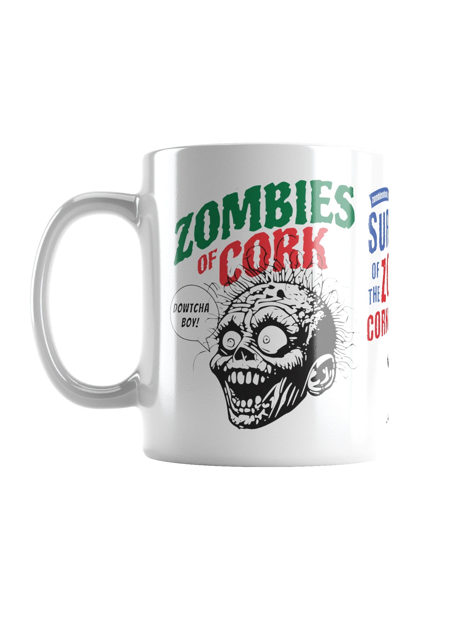 Zombie Tot Mug – Survivor of the Zombie Corkocalypse product image (2)